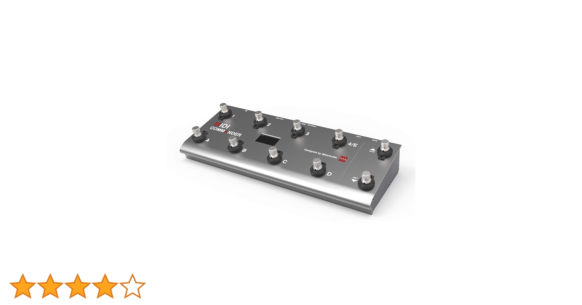 MeloAudio MIDI Commander Guitar Floor Multi-Effects Portable USB